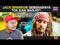 🇹🇭 EPISOD 47 : JACK SPARROW AJAK TIDUR DI MASJID - #jiwakembara