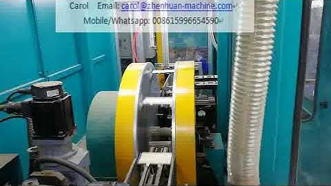 Automotive batteries enveloping with stacking machine