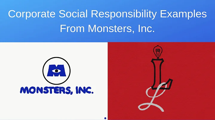 Corporate Social Responsibility Examples from Monsters, Inc.