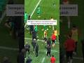 Senegal Vs Morocco Sensational Moment Senegal Players Leaving The Pitch 