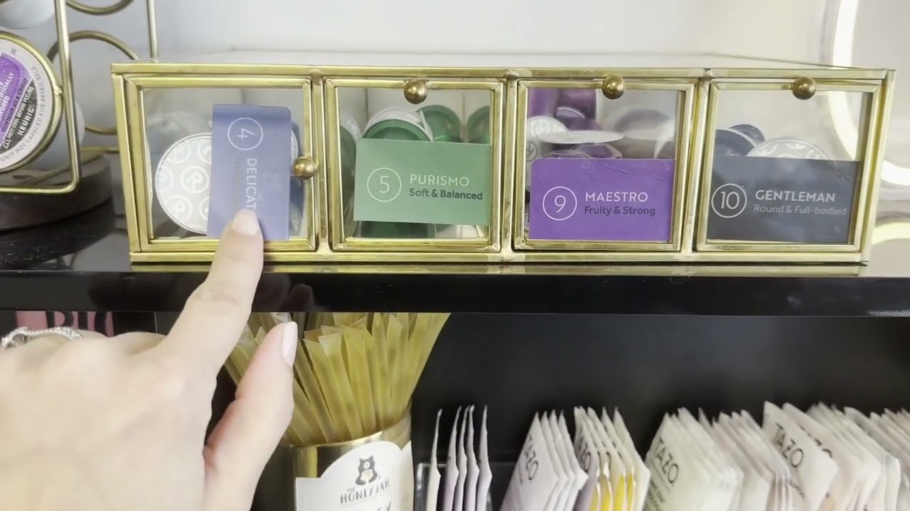 Review of the ELLDOO Coffee Pod Holder with 4 Drawers