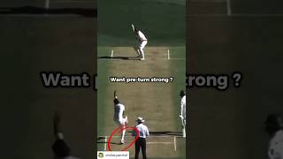 Strong your pre-turn by this exercises🏏⚠️