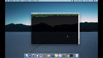 Como instalar Composer en MacOS | Laravel