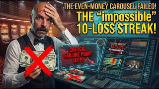 The IMPOSSIBLE 10-LOSS STREAK: How the 'Even Money Carousel' FAILED