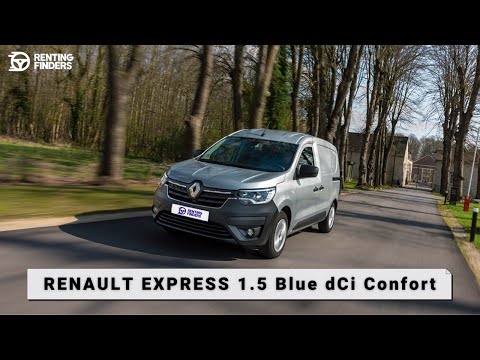 Renault Express van Renting Finders interior trasera