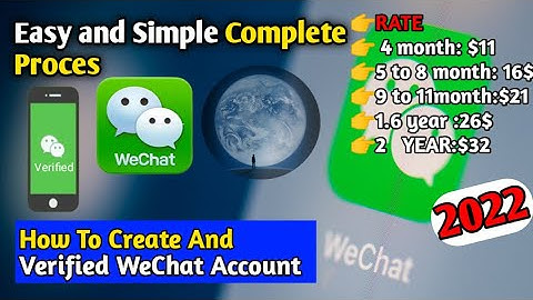 How to create WeChat Account | Complete Verification | The Faizan Technical