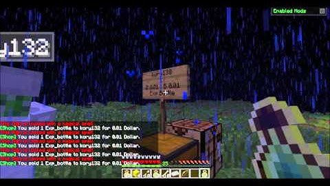 Tutorial- HOW TO DUPLICATE ITEMS  MINECRAFT 1.5.1 USING CHESTSHOP (NO TIMER)