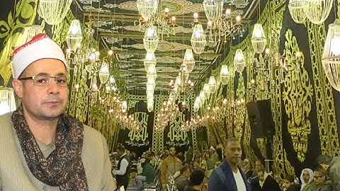 القارئ الشيخ/ احمد بسيونى عوض . تكريم حرم الحاج. سليم الشرقاوى.بيجام.  اخراج م. صبحى الازهرى ٠