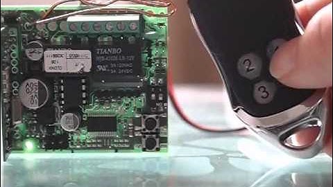 How to program BFT remote to BFT CLONIX receiver