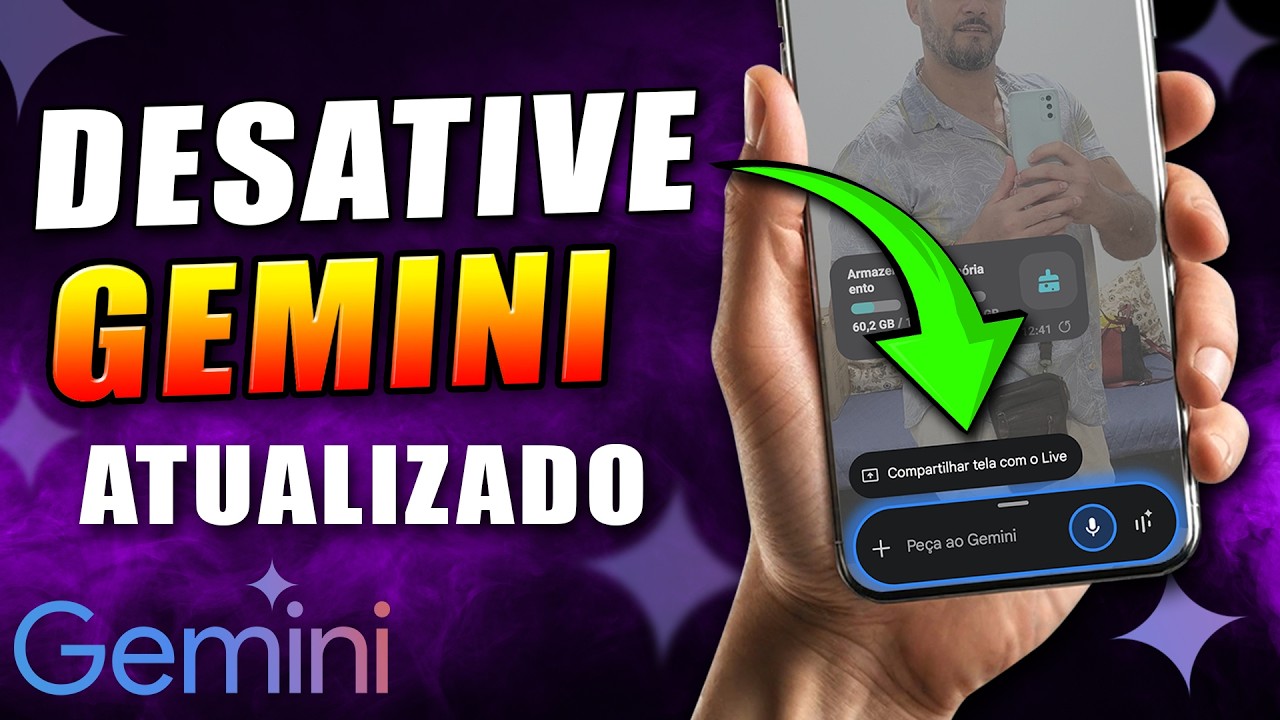 Como DESATIVAR o Gemini do Celular Samsung 2026 - atualizado