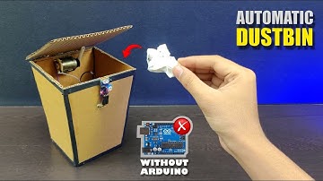 Automatic Smart Dustbin Without Arduino Uno|| Smart Dustbin Without Arduino|| Automatic Dustbin #iot