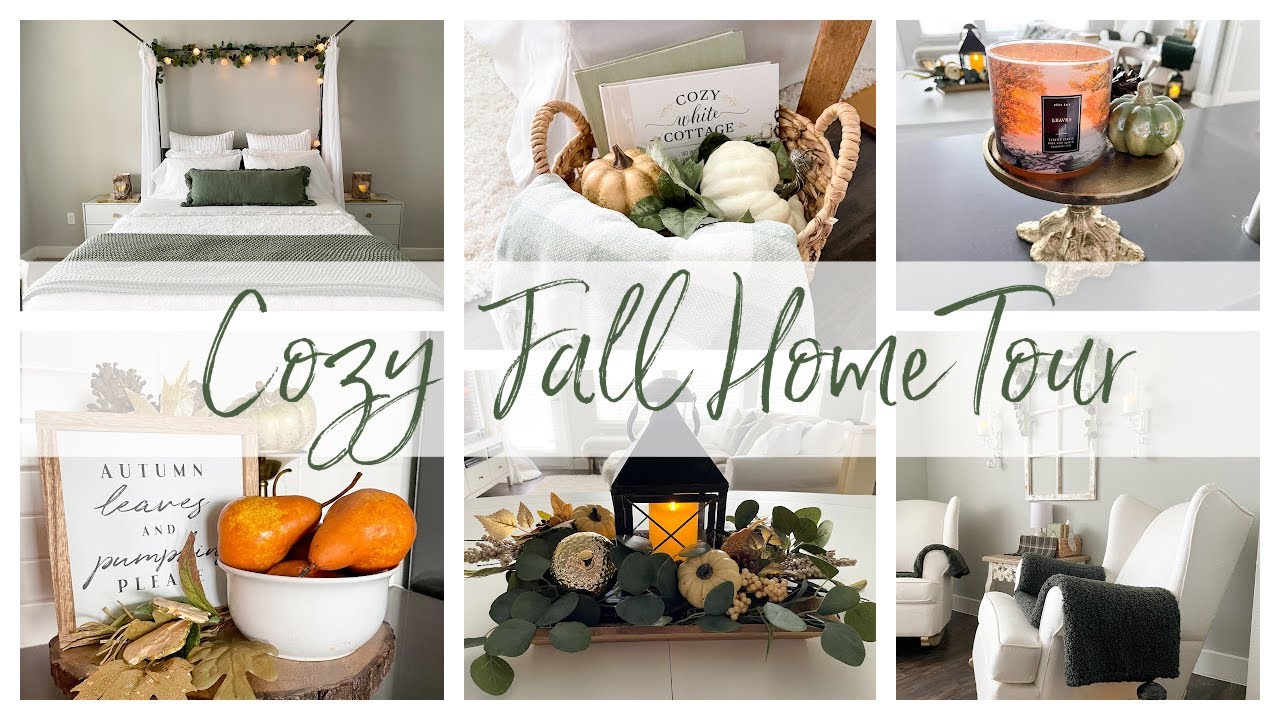 Cozy Fall Home Tour 2021 Neutral Fall Decor 2021 YouTube