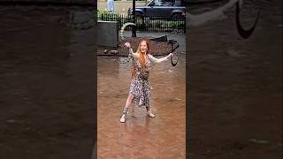 Carolyn Annette Smith Dances Buungeng Flow Asheville Drum Circle Preliminary Rain Clearing 5-22-26