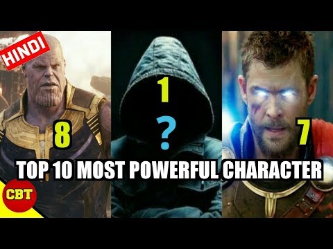 Top 10 Most Powerful Characters In Marvel Cinematic Universe | Explained in Hindi | ComicBooK Talks