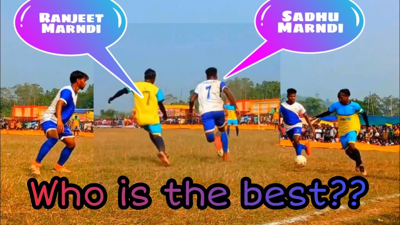 Sadhu Marndi VS Ranjeet Marndi//⚽️Football player//Who is best//Jagannath Soren//