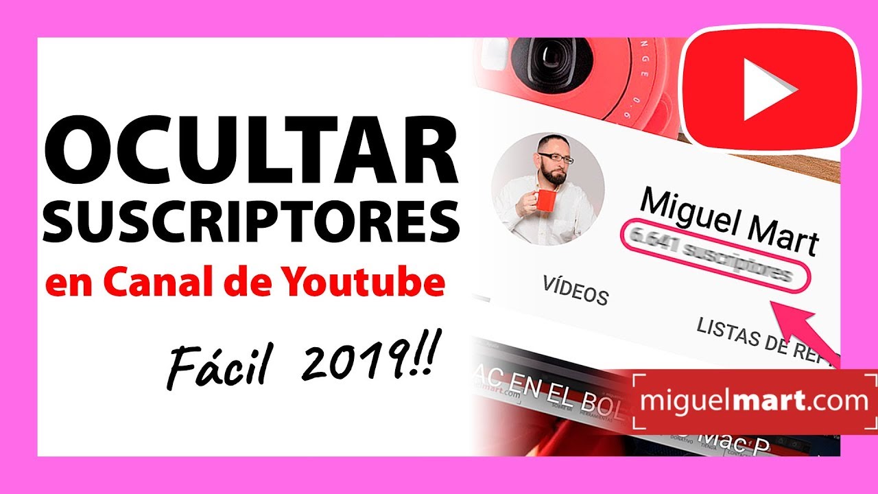 Cómo OCULTAR SUSCRIPTORES en Youtube  Español