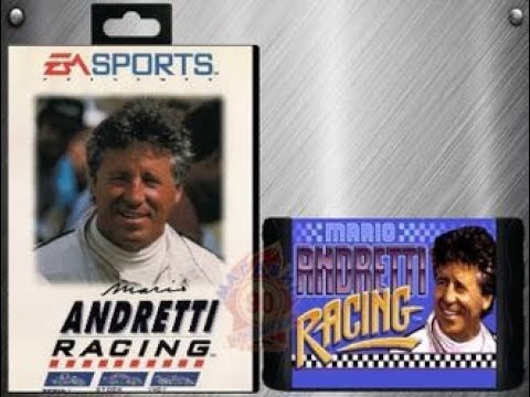 Mario Andretti Racing. Sega Genesis.