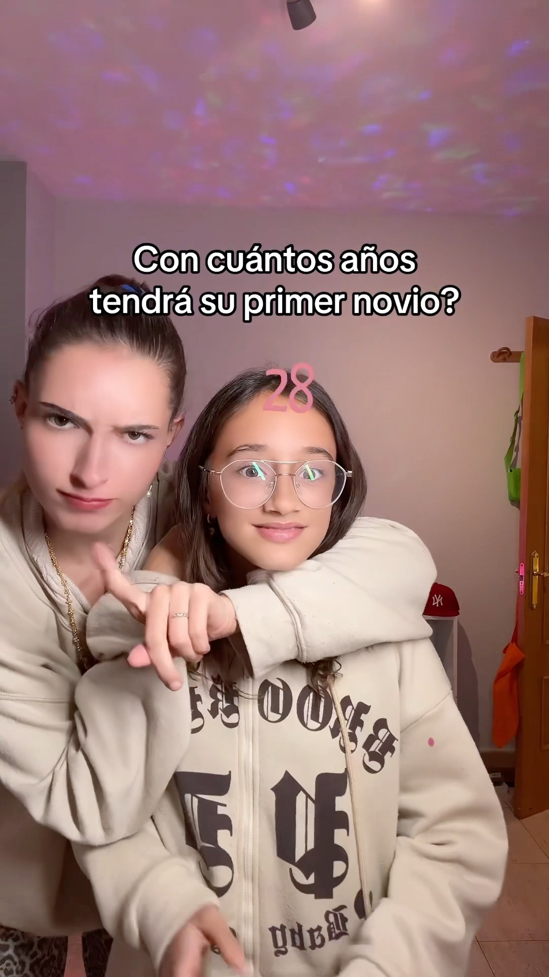 Con cuántos años creéis??