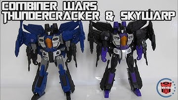 Hasbro Transformers Generations Combiner Wars Thundercracker & Skywarp