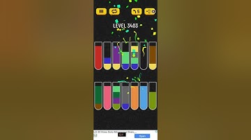 water sort puzzle level 3403