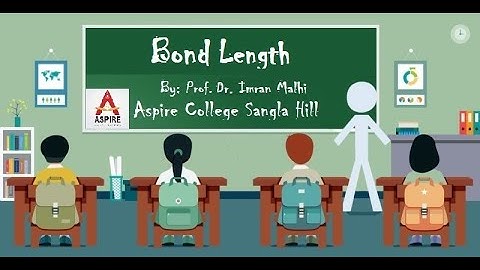 Lec # 2 | Chemistry | Bond Length | Aspire College Sangla Hill