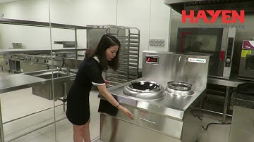 Review chi tiết bếp từ công nghiệp mặt lõm MasterINDUC