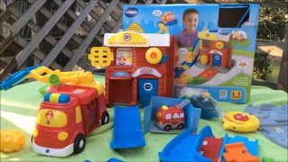 VTech Fire Command Rescue Center and Surprise Eggs!