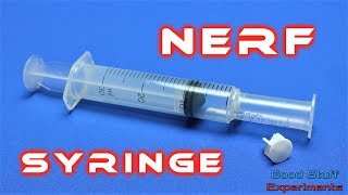 How to Make a Nerf Syringe Gun