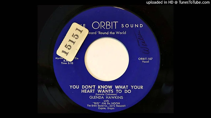 Glenda Hawkins - You Don't Know What Your Heart Wa...