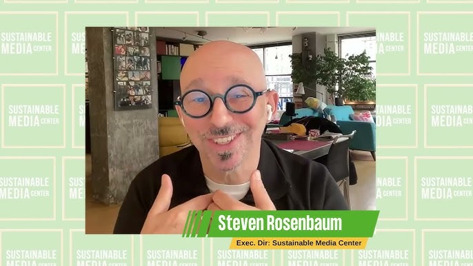 Steven Rosenbaum and Emma Lembke - Sustainable Media Center