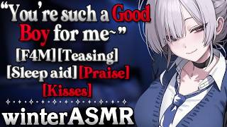 [F4M] Teasing Mommy Girlfriend Cuddles And Talks You To Sleep [Sleep Aid] [Praise] [L-Bombs] Wealth