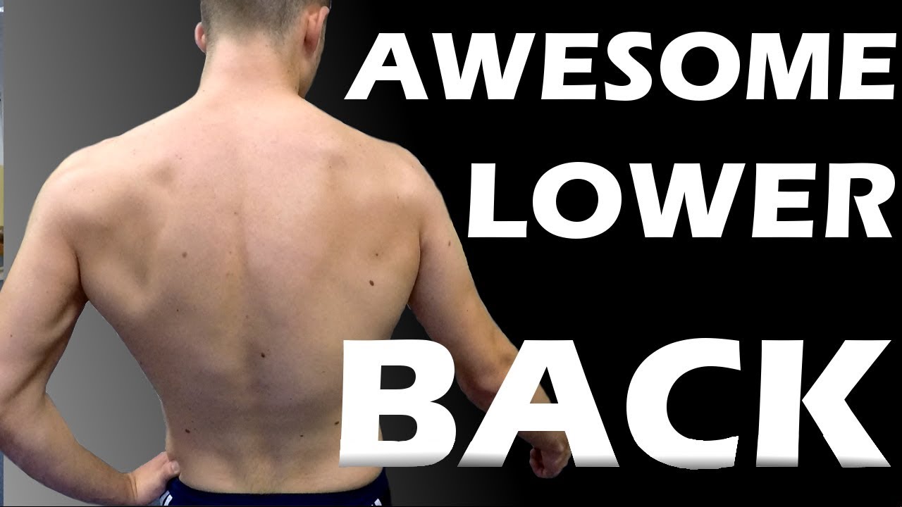 The Only Lower Back Workout You Need!/No Equipment/DO It At Home/For