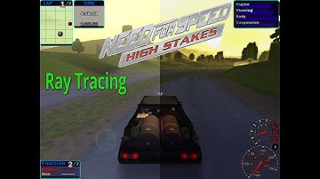 Need For Speed 4 High Stakes (1999) Ray Tracing Remake Celtic Ruins Mad Max Car