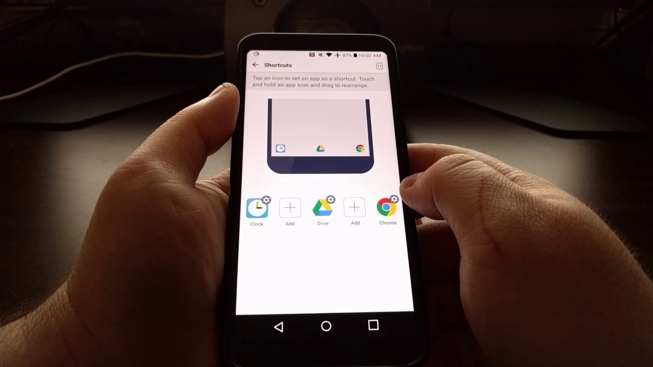 [LG G6] Changing the Lock Screen Shortcuts - YouTube