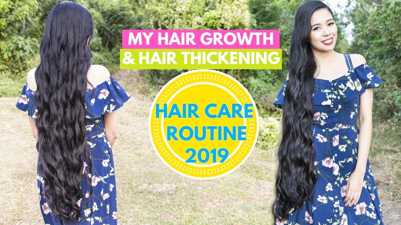 My Hair Care Routine For Thicker & Fuller Hair 2019 + iHerb Haul