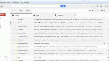 Gmail shortcut keys : How to select and delete mail