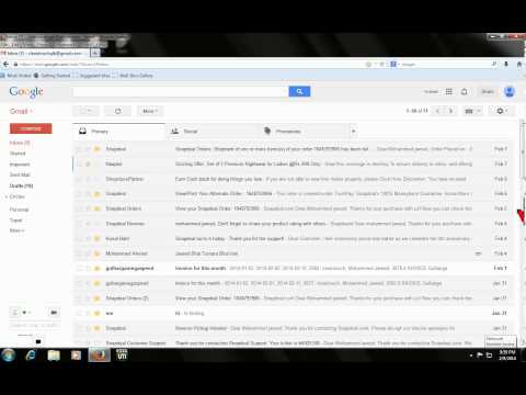 Video: Kā pakalpojumā Gmail atlasīt ziņojumus?