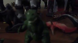 My entire Godzilla collection 2/18/2016