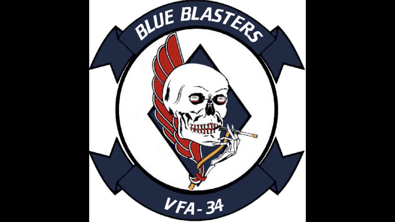 VFA-34 SMOKE 4 CAP'N'TAP BVR Practice - YouTube