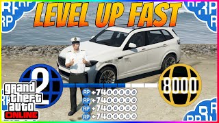 *SOLO* INSANE THIS IS NOW THE FASTEST WAY TO LEVEL UP IN GTA 5 ONLINE (LEVEL IN A DAY) RP METHOD