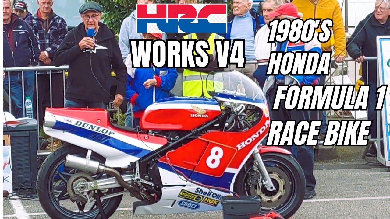 Hondas RS 860 V4..Appraised By Wayne Gardner & Roger Marshall