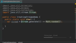 Java #181 - Creating a Stream [By Mosh Hamedani]