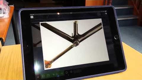 VisualFactory on an iPad demo