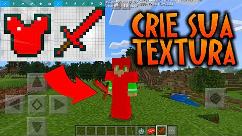 Como mudar a textura no Minecraft no celular?