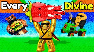 I Stole Every New Divine In Escape Tsunami For Brainrots