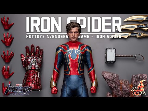 Hot Toys Avenger Endgame - Iron Spider Artisan Edition Unboxing & Review thumbnail