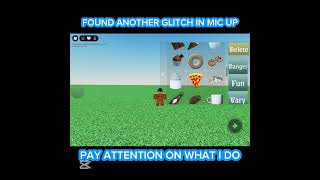Found another glitch in mic up | #viral #robloxmicup #edit #short