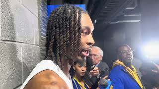 ACCT: UNC Jae'Lyn Withers Post-Notre Dame Interview | Inside Carolina
