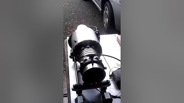 Axial flow model jet engine