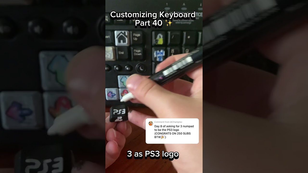 Customizing keyboard pt 40 